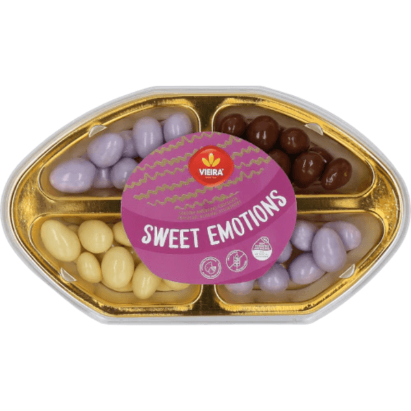 Amêndoas Vieira Sweet Emotion Cobertas com Chocolate 200g